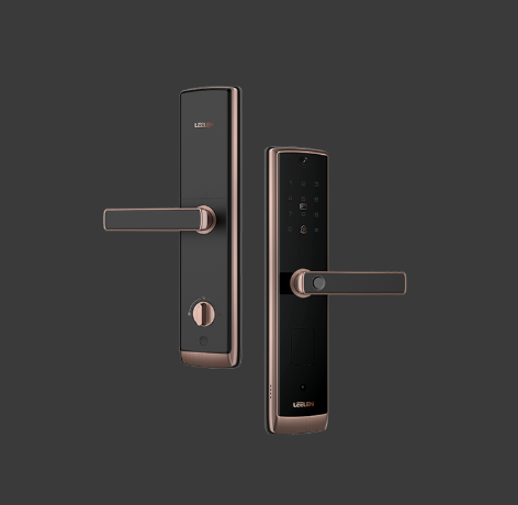 Leelen Aluminium Alloy Password Fingerprint Video Smart Lock