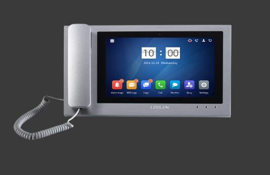 Leelen Camera Guard Intercom with 10 inch touch screen and emergency calls