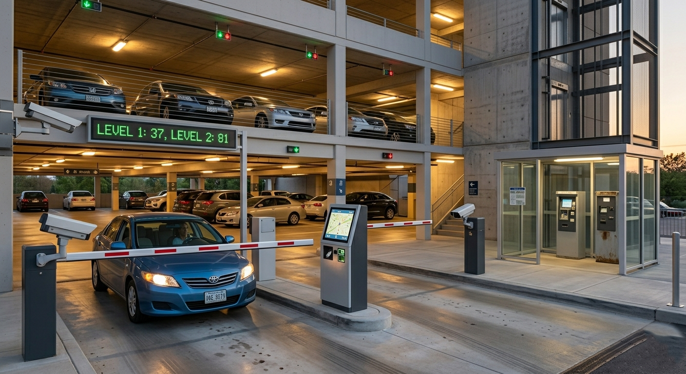 Parking Management and Guidance System by ASG
