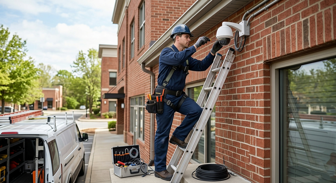 CCTV installation by ASG Systems Pakistan