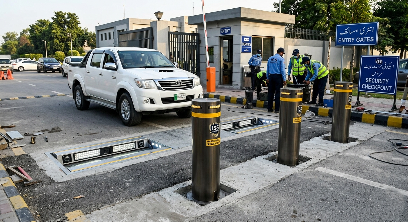 Under Vehicle Surveillance System and Bollards by ASG